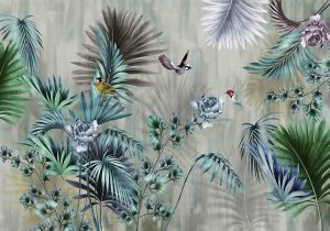 3d,Wallpaper,Animals,In,The,Garden,And,Colorful,Birds